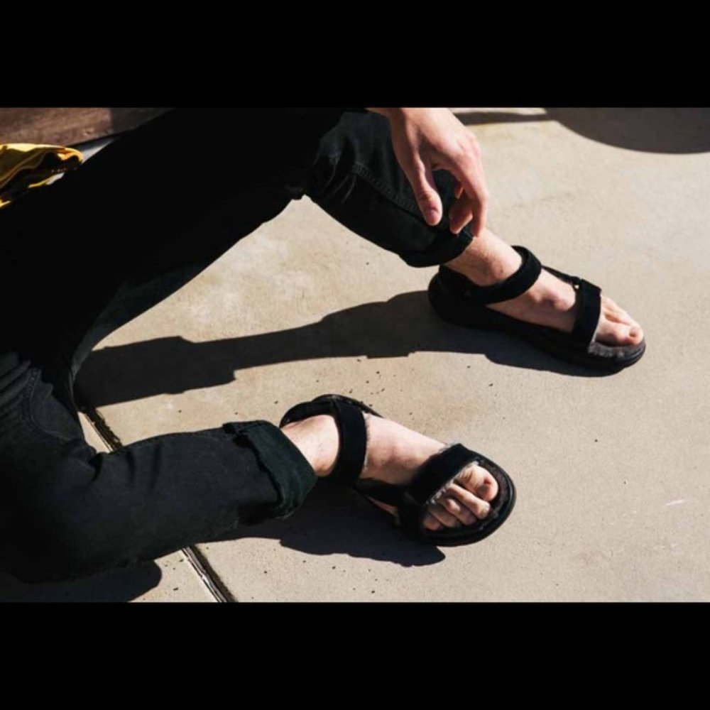 NIB Teva Hurricane Shearling Lined Sport Sandal - Picture 2 of 16